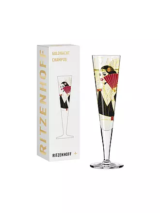 RITZENHOFF | Champagnerglas Goldnacht 2022 #28 Samy Halim | 